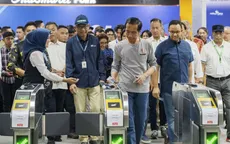 Khai trương tàu điện MRT đầu tiên tại Jakarta