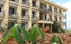 Khu nội trú cho học sinh dân tộc thiểu số bị bỏ hoang