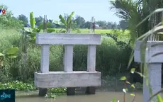 Buộc dỡ cầu xây nhưng không hỏi ý kiến của chủ đất