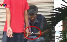 Tiêm chích ma túy công khai trên đường phố