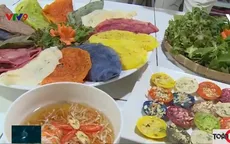 Đa dạng sắc màu với bánh xèo Nam Bộ