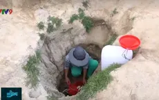 Kỳ thú giếng nước ngọt tự nhiên giữa đồng khô cằn vùng Bảy Núi