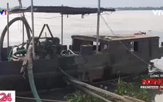 Bến thủy nội địa trở thành nơi tập kết cát lậu