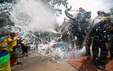 Tưng bừng lễ hội Songkran đón mừng năm mới ở Thái Lan