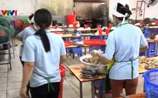 Bếp ăn của công ty TNHH Ha Hae Việt Nam không đạt điều kiện về vệ sinh ATTP