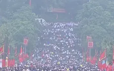 Hàng triệu du khách đổ về Đền Hùng trước ngày Giỗ Tổ