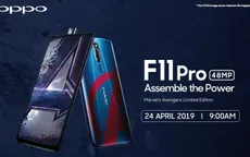 Hợp tác với Marvel, Oppo trình làng F11 Pro bản Avengers Endgame vào 24/4