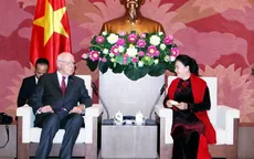 Chủ tịch Quốc hội Nguyễn Thị Kim Ngân tiếp đoàn đại biểu Thượng nghị sĩ Mỹ
