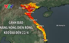 Hôm nay (18/4), nắng nóng bắt đầu tại nhiều nơi ở Bắc Bộ, Trung Bộ