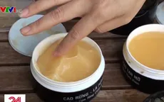 Hỗn loạn thị trường cao gừng tan mỡ giả