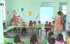 Nhiều trẻ mầm non không được đi học vì thiếu giáo viên