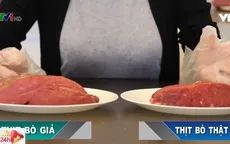 Cách phân biệt thịt bò giả