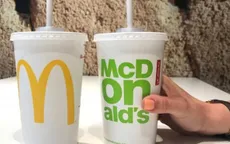 Khách hàng McDonald's phàn nàn ống hút giấy không đảm bảo chất lượng
