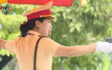 Hà Nội: Duy trì 24 chốt nữ Cảnh sát giao thông dịp nghỉ lễ