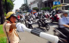 TP.HCM cấm xe ở một số tuyến đường để phục vụ dịp nghỉ lễ
