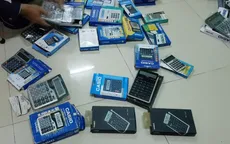 Tạm giữ nhiều loại máy tính nghi là hàng giả, hàng nhái