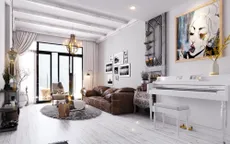 Ngắm căn nhà nhỏ xinh của Nguyễn Trần Trung Quân