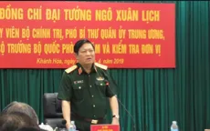 Bộ trưởng Bộ Quốc phòng thăm và làm việc với các đơn vị tại Khánh Hòa