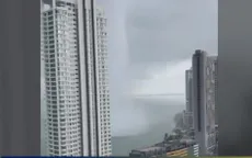 Vòi rồng xuất hiện tại Penang, Malaysia