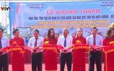 Khánh thành tôn tạo bờ Nam di tích đặc biệt đôi bờ Hiền Lương - Bến Hải