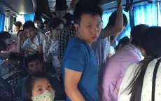 Xe khách 29 chỗ nhồi 93 hành khách