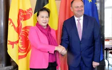 Chủ tịch Quốc hội Nguyễn Thị Kim Ngân tiếp Chủ tịch vùng Wallonie, Bỉ