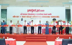 Khai trương 5 đường bay mới đi, đến Cần Thơ