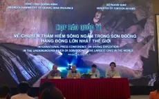 Thám hiểm sông ngầm sâu gần 100m trong hang Sơn Đoòng: Còn nhiều bí ẩn!