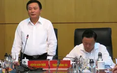Tiểu ban văn kiện làm việc tại Bộ Tài nguyên và Môi trường