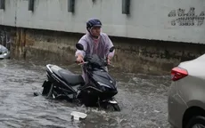 Mưa lớn gây ngập nặng ở TP.HCM