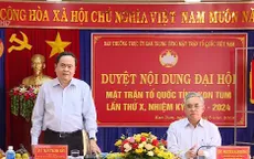 Cán bộ Mặt trận phải có uy tín