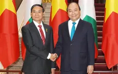 Thủ tướng Nguyễn Xuân Phúc hội kiến Tổng thống Myanmar Uyn Min