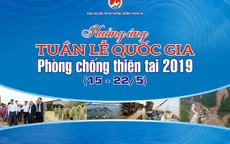 Ngày 14/5, phát động Tuần lễ Quốc gia Phòng chống thiên tai năm 2019