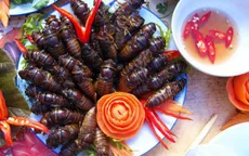 Cẩn trọng khi dùng côn trùng làm thức ăn