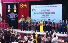 Trao giải thưởng khoa học Trần Đại Nghĩa năm 2019