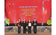 Trao giải cuộc thi viết về học tập và làm theo tư tưởng, đạo đức, phong cách Hồ Chí Minh