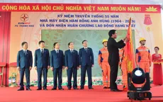 Công ty điện Thanh Hóa kỷ niệm 55 năm Nhà máy Điện Hàm Rồng và đón Huân chương Lao động hạng Nhất