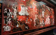 “Vườn xuân Trung Nam Bắc” - Báu vật của nghệ thuật sơn mài Việt Nam