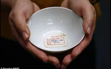 Chiếc bát sứ lưu niệm bất ngờ tăng giá 2.000 lần