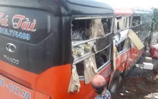 Hai xe khách tông nhau tại Gia Lai, 7 người bị thương
