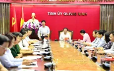 Kiểm tra việc thực hiện Nghị quyết tại Quảng Ninh