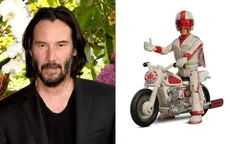Sát thủ "giải nghệ" Keanu Reeves đổi nghề làm siêu sao đóng thế Duke Caboom trong phim hoạt hình Toy Story 4
