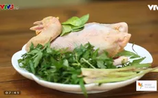 Tự làm món gà tre ủ muối tại nhà
