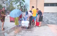 Rò rỉ đường ống sông Đà, hàng nghìn hộ dân tại Hoài Đức (Hà Nội) mất nước