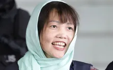 Đoàn Thị Hương đã lên máy bay về Việt Nam