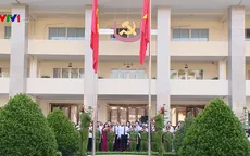 Thủ tướng Nguyễn Xuân Phúc dự Lễ chào cờ đầu tuần của Tỉnh ủy Đồng Nai