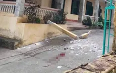 UBND huyện Đà Bắc nói về công trình trường học sập làm 2 em học sinh thương vong