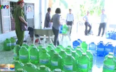 Tạm ngừng hoạt động cơ sở sản xuất nước uống đóng chai ở TP Bà Rịa