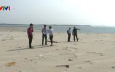 Cồn cát hình thành tại biển Cửa Đại liên tục dịch chuyển, có xu hướng xói lở