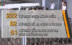 51 thí sinh được nâng điểm thi vẫn đang học tại các trường ĐH, CĐ